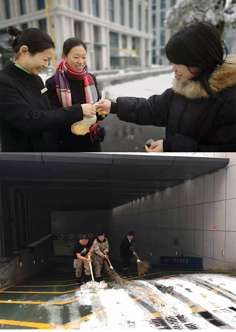 时刻待命，夙夜抗雪 |雪天里，物业人的48小时，也许你还未曾留意....
