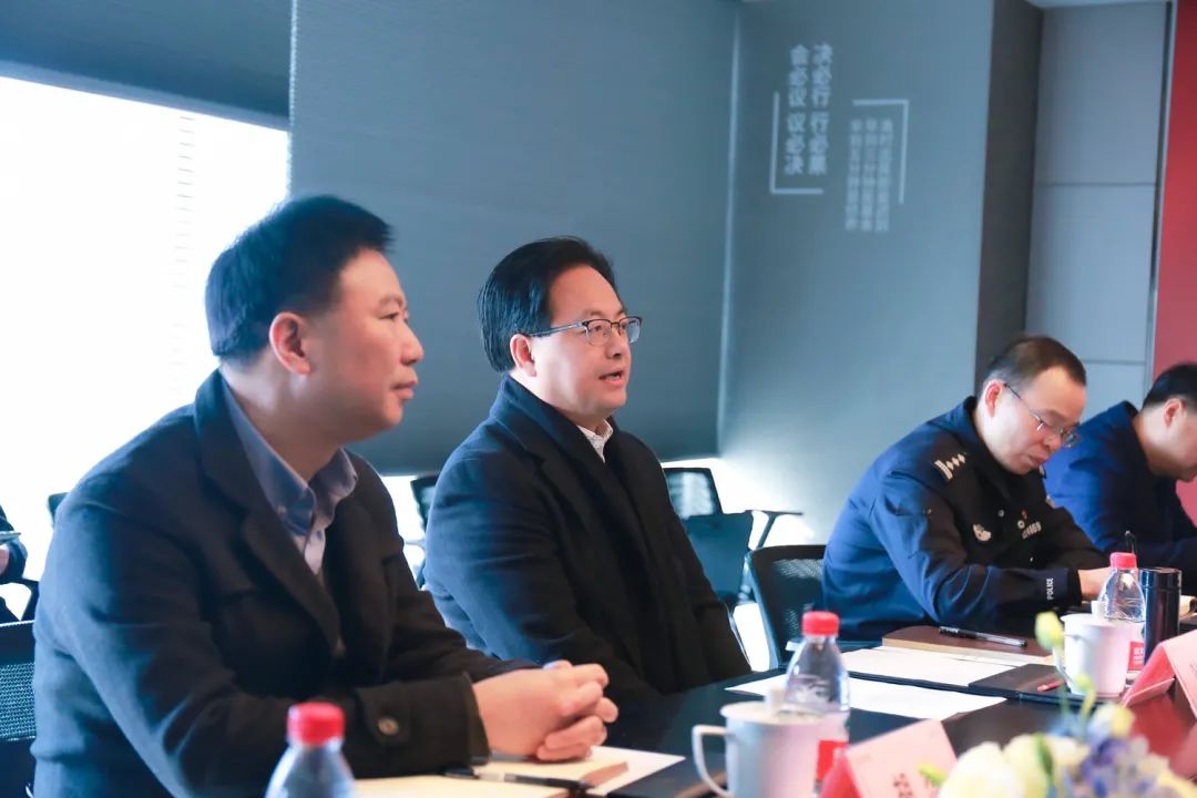 走亲连心“三服务” | 欧博游戏物业迎杭州市西湖区委副书记叶泽一行莅临调研走访